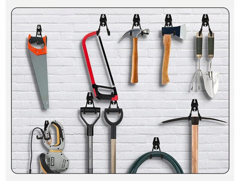 Wieszak haki garażowe - 12 szt.