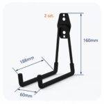 Wieszak haki garażowe - 12 szt.