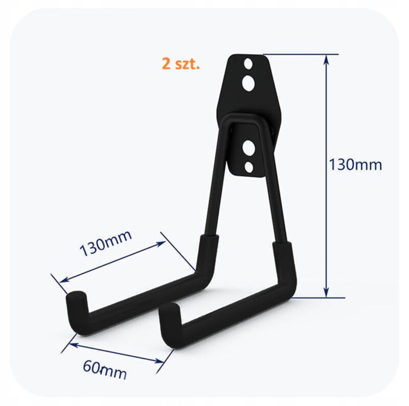 Wieszak haki garażowe - 12 szt.
